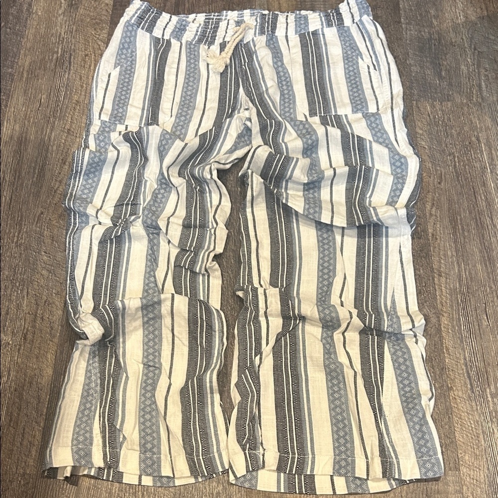 Cali 1850 Striped Casual Pants large